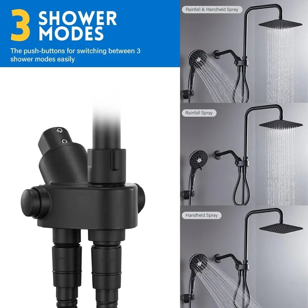 🎅(HOLIDAYS SALE - 49% OFF) Powerful Easy Rainfall Shower Kit🎅