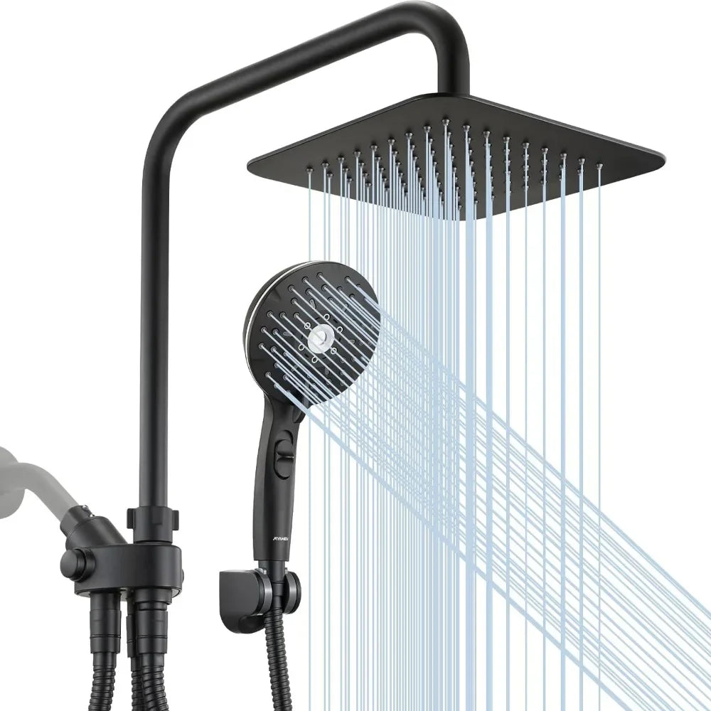 🎅(HOLIDAYS SALE - 49% OFF) Powerful Easy Rainfall Shower Kit🎅