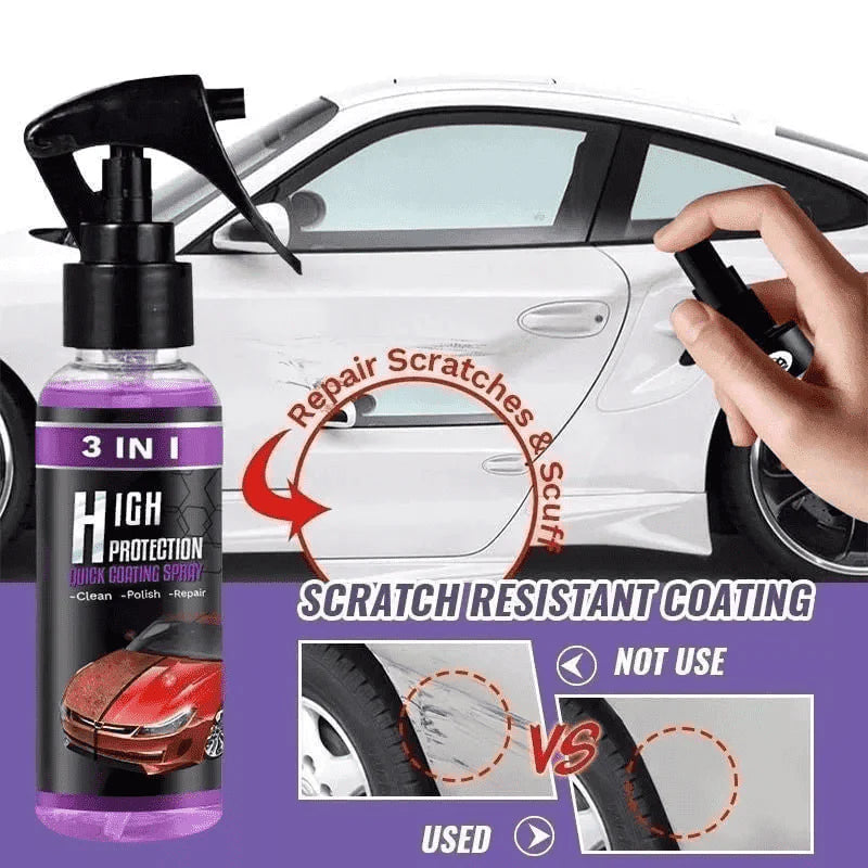 ✨ Powerful 3 in 1 High Protection Fast Car Ceramic Coating Spray🌟