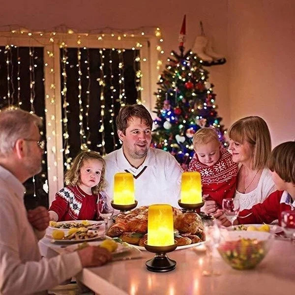 🎅(HOLIDAYS SALE - 49% OFF) LED Flame Effect Light Bulb-With Gravity Sensing Effect🎅