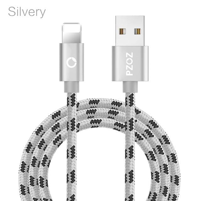 Speed Data Transfer Fiber iPhone USB Cable